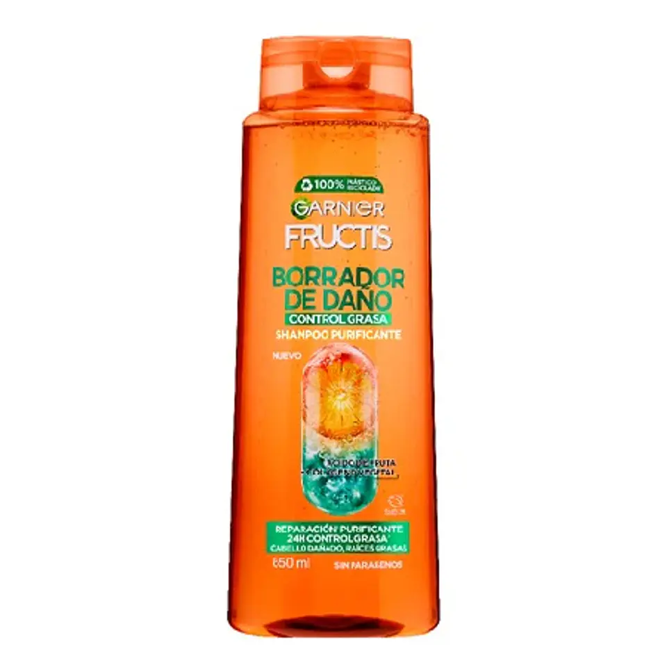Shampoo Fructis Borrador de daño 650ml 1