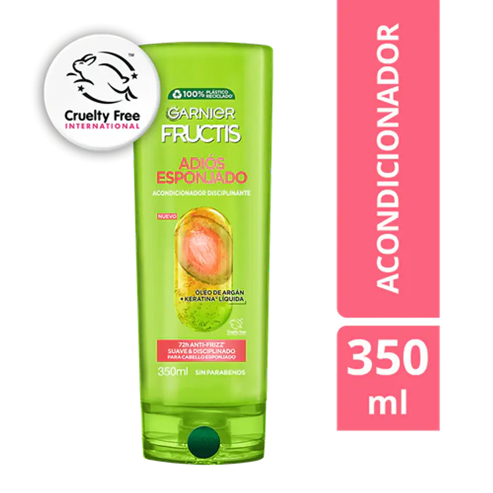 Acondicionador Fructis Adiós Esponjado 350ml 1