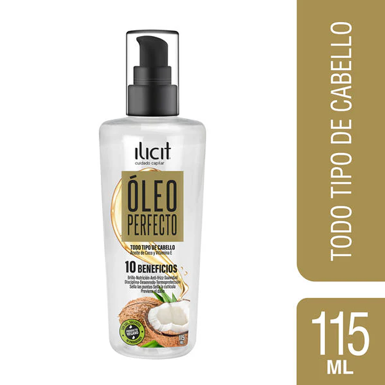 Óleo Perfecto Ilicit Aceite de coco 115ml 1