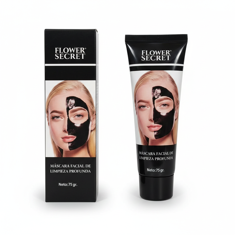 Mascara Facial Limpieza Profunda Flower Secret 75g 1