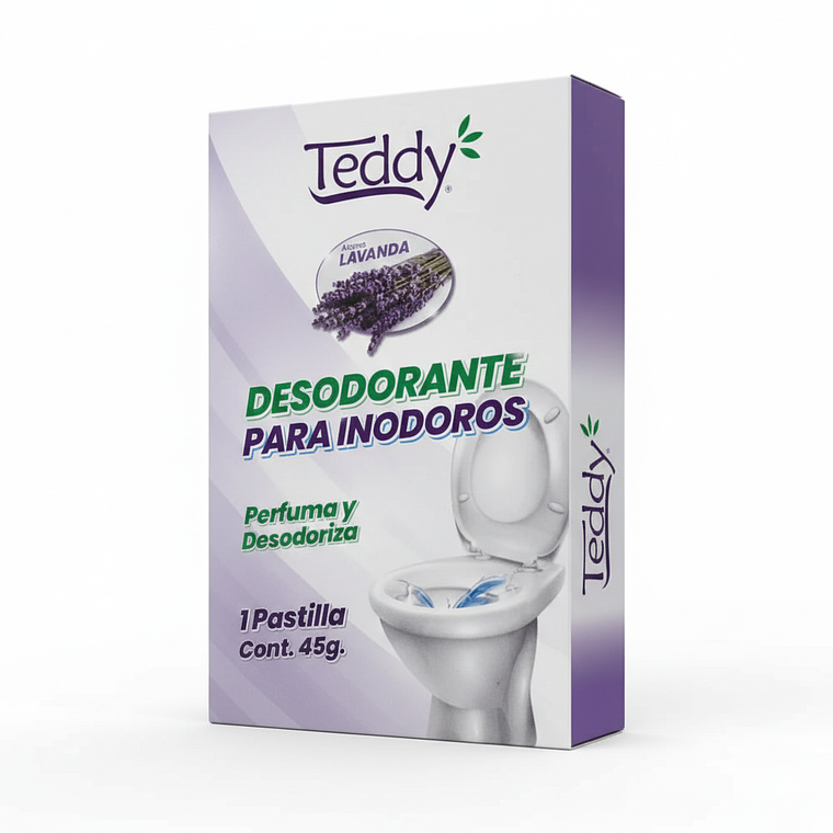 Desodorante Para Inodoro Teddy Lavanda 45 Gr. 1