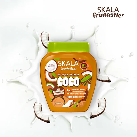 Mascara Skala Coco Frutástica 2 En 1 Hidratación 1000g