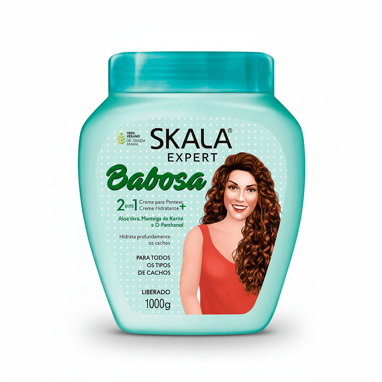 Mascarilla Skala Babosa Aloe Vera 1 kg – Hidratación y Brillo para Rizos 1