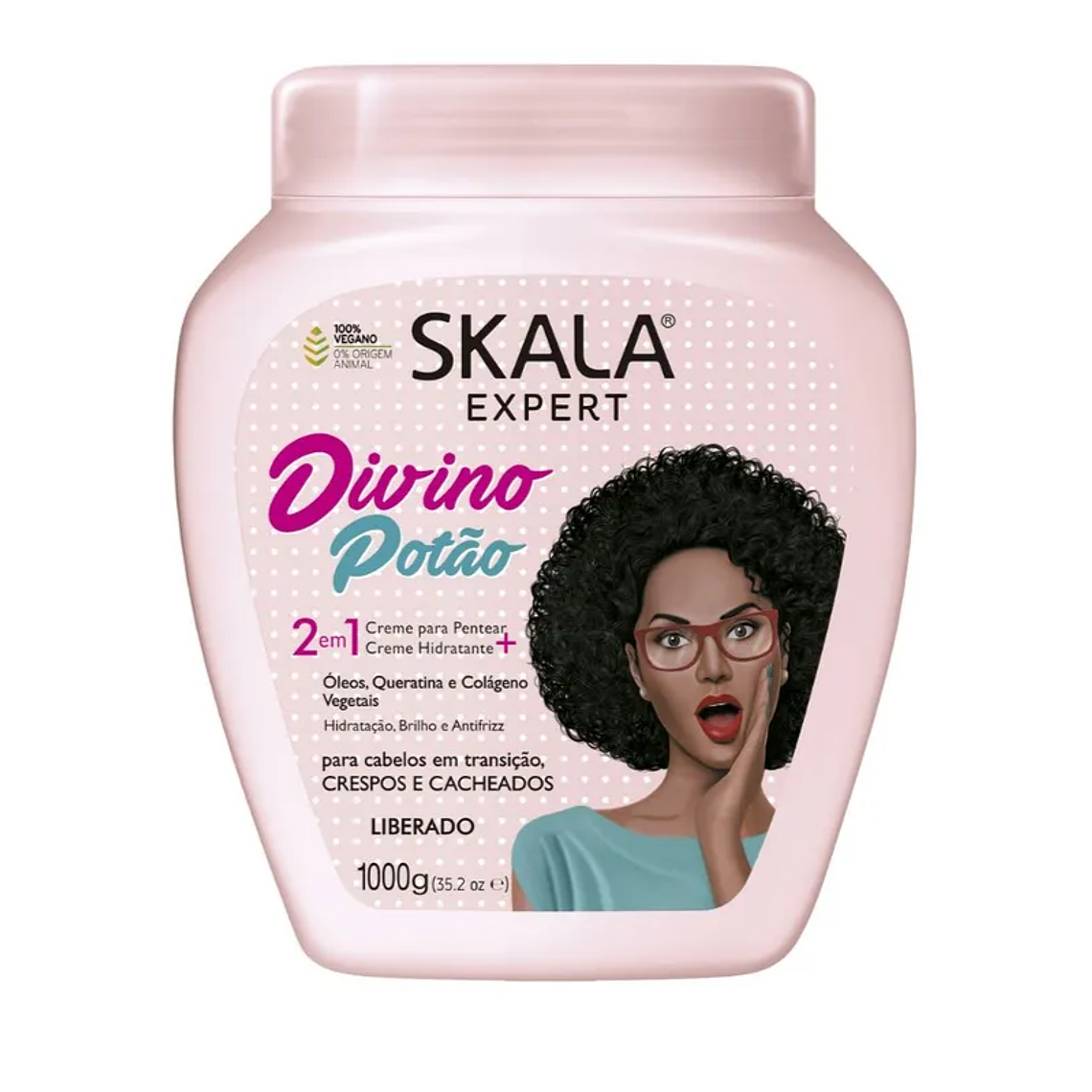 Máscara de Tratamiento 2 en 1 Divino Potao 1000gr 1