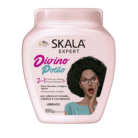 Máscara de Tratamiento 2 en 1 Divino Potao 1000gr