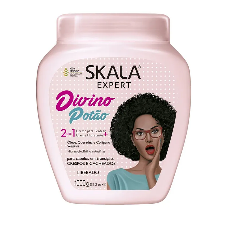 Máscara de Tratamiento 2 en 1 Divino Potao 1000gr 1