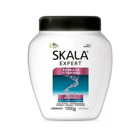 Mascara Capilar Skala Bomba De Vitaminas Sos 1000g.