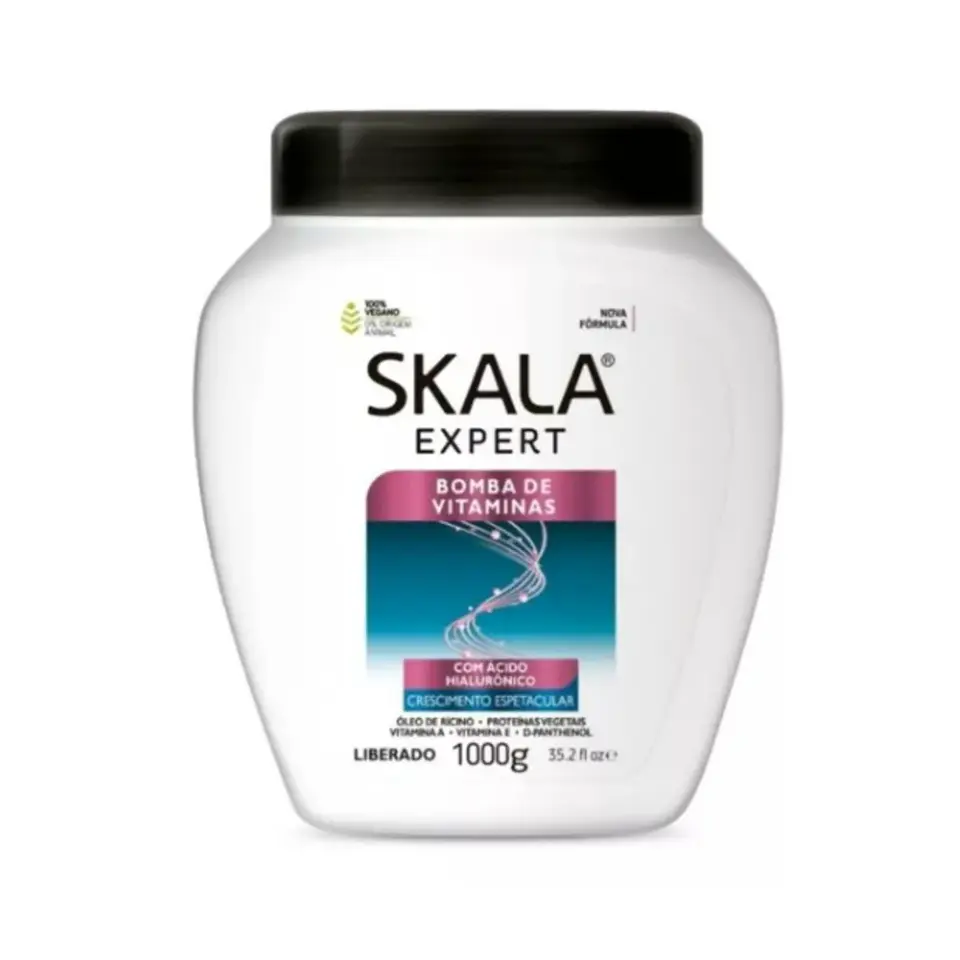 Mascara Capilar Skala Bomba De Vitaminas Sos 1000g. 1