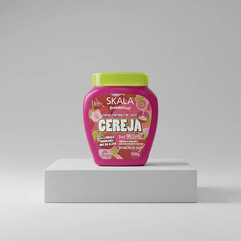 Skala Tratamiento Mascara Pelo Vegana 1 Kg Cereja Brasil