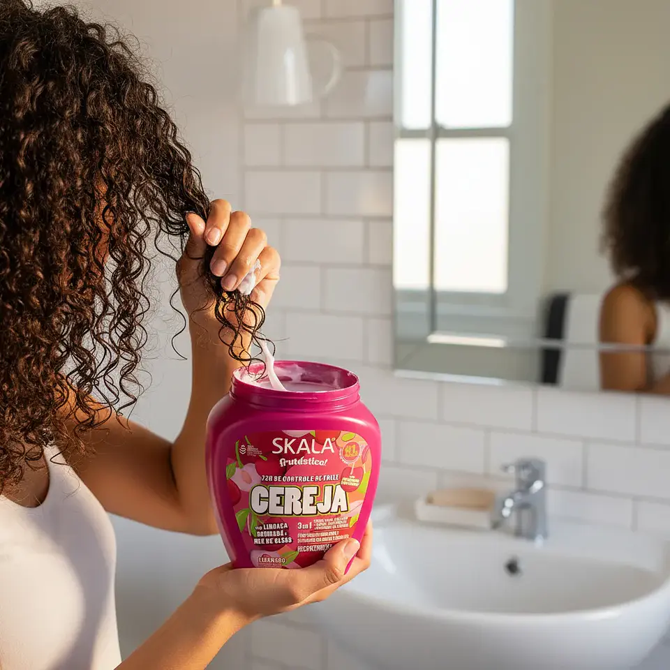 Skala Tratamiento Mascara Pelo Vegana 1 Kg Cereja Brasil 4