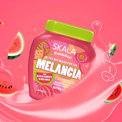 Mascara Capilar Melancia Sandia 1kg Skala