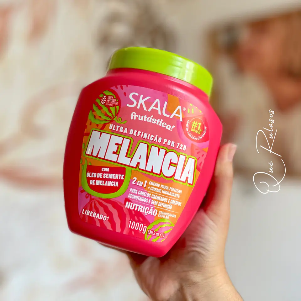 Mascara Capilar Melancia Sandia 1kg Skala 3