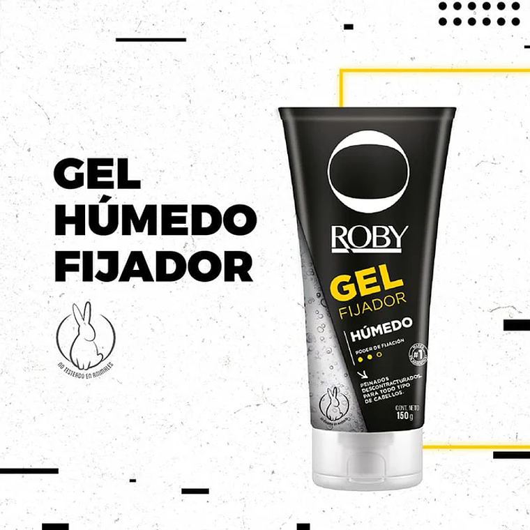 Gel Fijador Roby Humedo 150gr 2