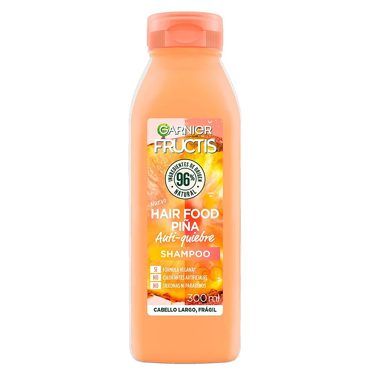 Shampoo Fructis Hair Food Piña 300ml 1
