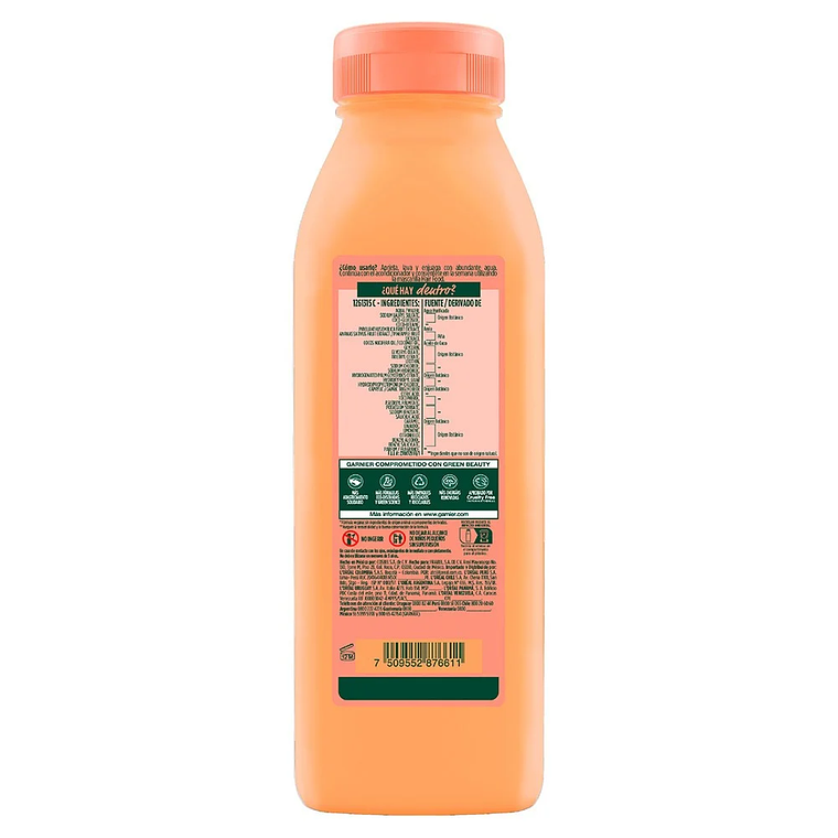 Shampoo Fructis Hair Food Piña 300ml 2