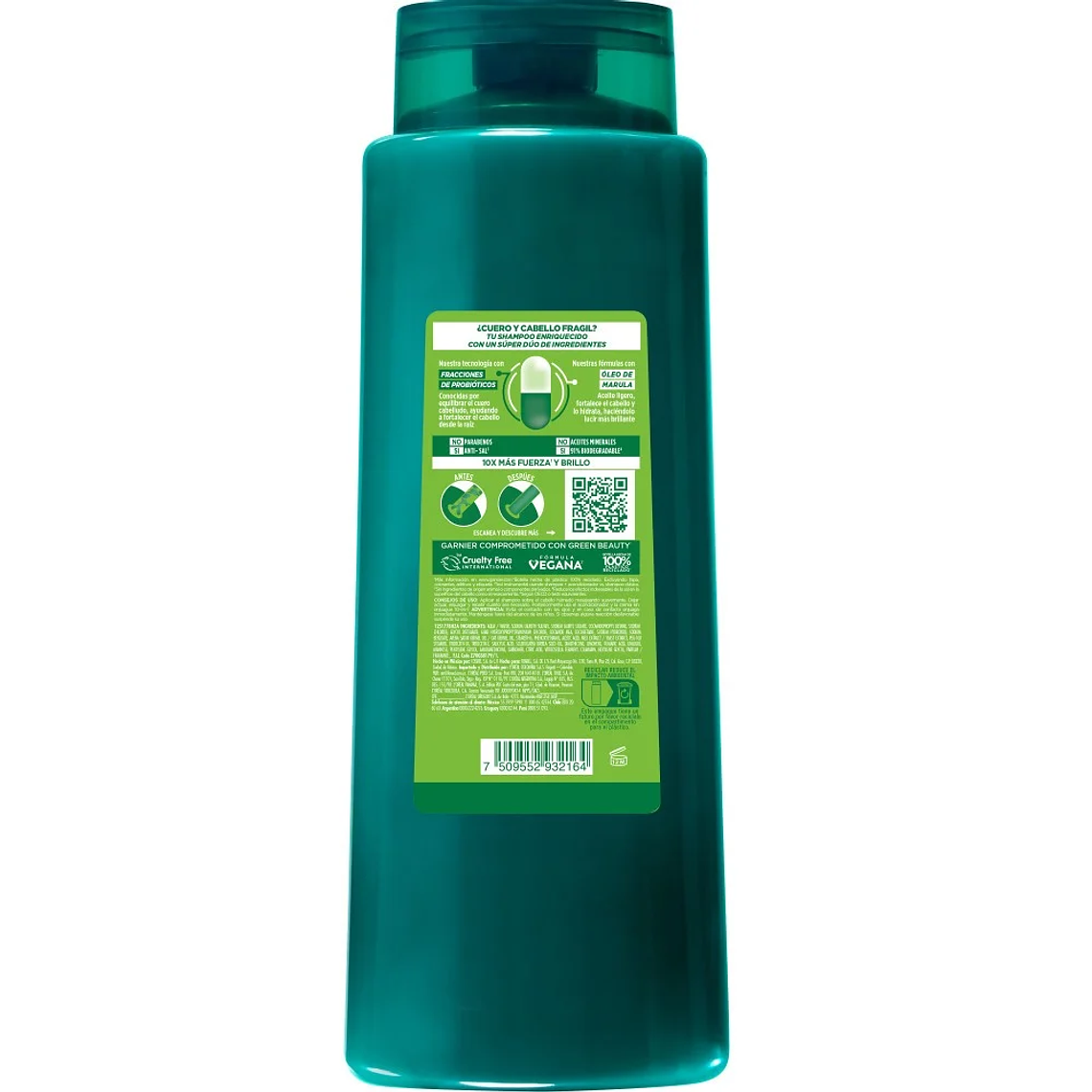 Shampoo Fructis Probioticos Fuerza 650ml 2