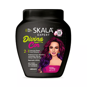 Mascara Skala Divina Cor Cabellos Teñidos 2 En 1 1000g