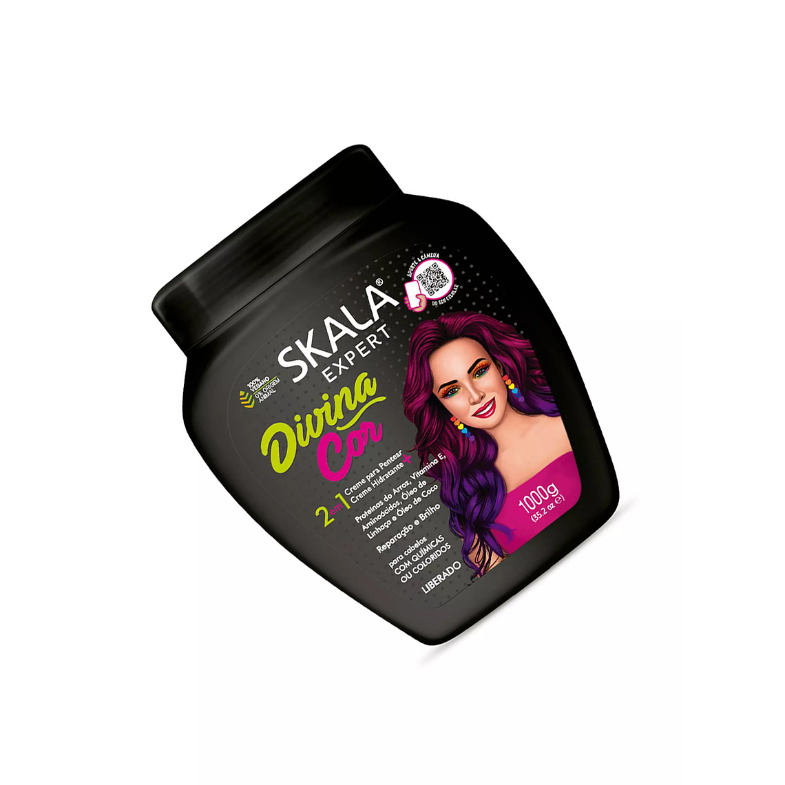 Mascara Skala Divina Cor Cabellos Teñidos 2 En 1 1000g 2