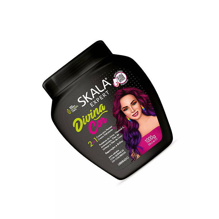 Mascara Skala Divina Cor Cabellos Teñidos 2 En 1 1000g 2