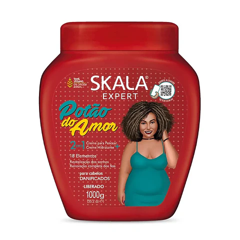 Máscara Potao Do Amor Reconstructora 2 En 1 Skala 1000 G