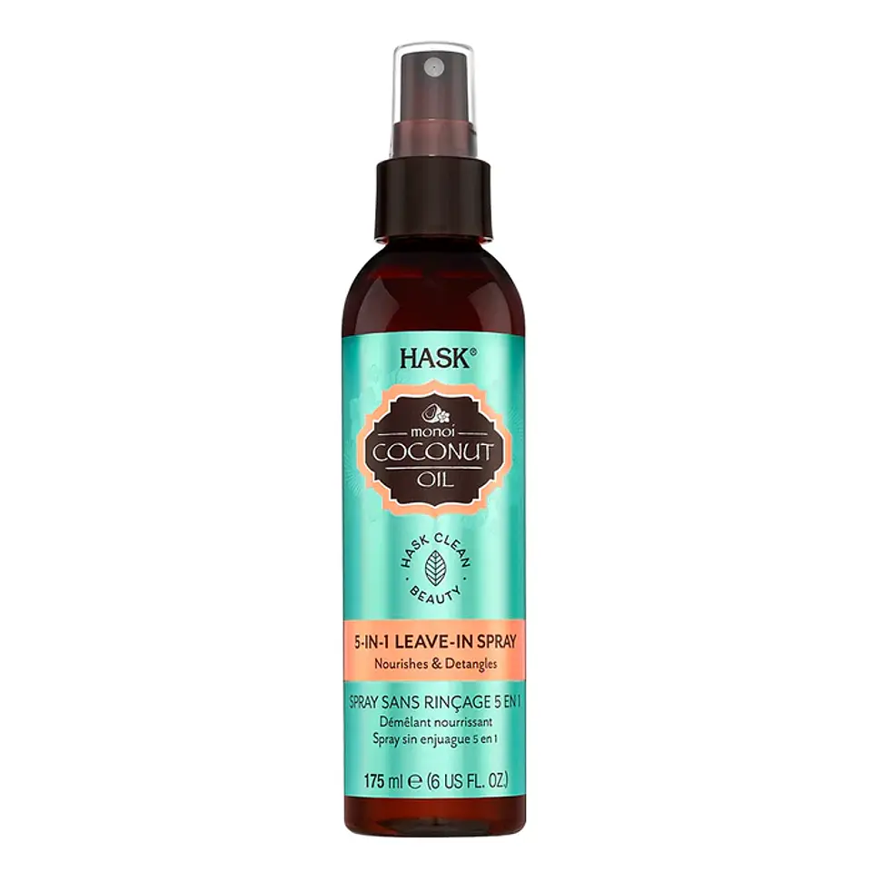 Spray sin enjuague 5en1 Hask Coconut Monoi 175ml 1