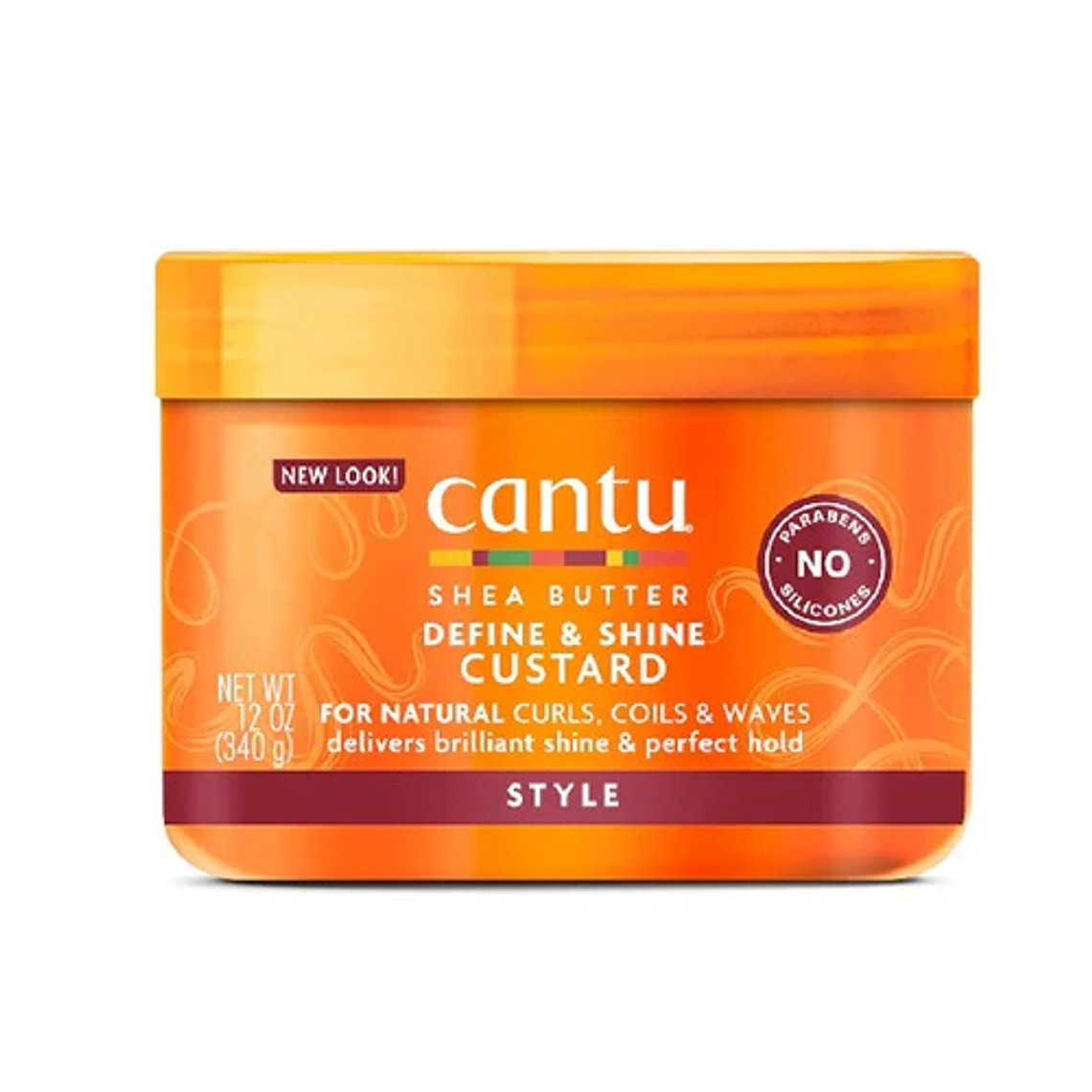 Cantu crema para peinar y definir Define & Shine Custard 340g 1