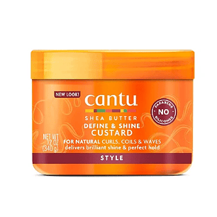 Cantu crema para peinar y definir Define & Shine Custard 340g