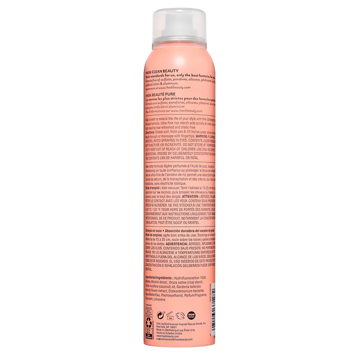Shampoo en seco Hask Coconut 122g 2