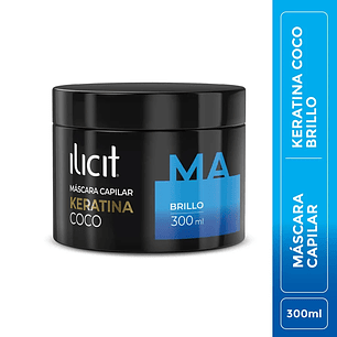 Mascara Capilar Keratina Coco Ilicit 300ml