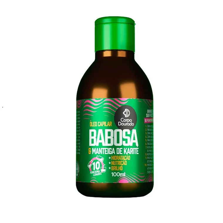 Aceite Capilar Aloe Vera & Karité 100ml Corpo Dourado 1
