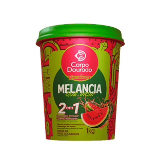 Crema Sandia que envicia 1 Kilo 2 en 1 Corpo Dourado