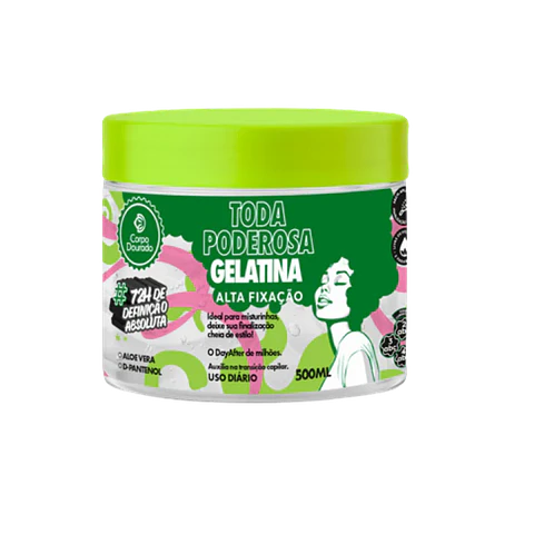 Gel Toda Poderosa Alta Fijacion 500 Gr Corpo Dourado