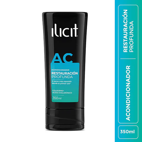 Acondicionador Restauracion Profunda Ilicit 350ml