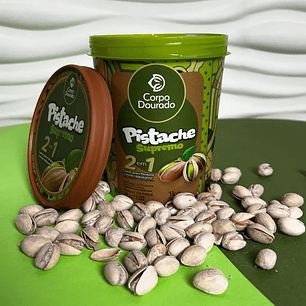 Crema Pistacho Supremo 1 Kilo 2 en 1 Corpo Dourado
