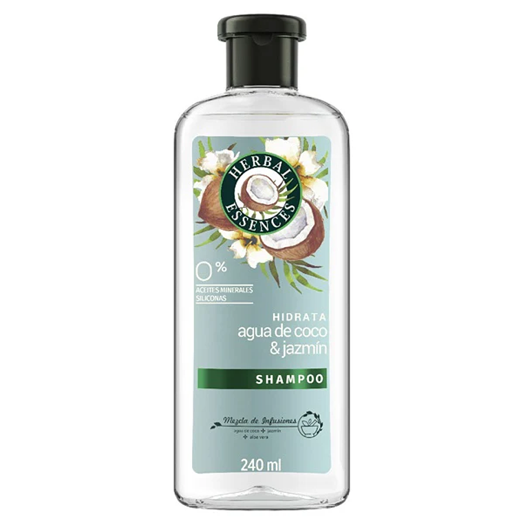 Shampoo Herbal Essences Agua de Coco 240ml 1
