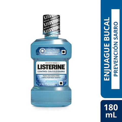 Enjuague Bucal LISTERINE Control Sarro 180 ml
