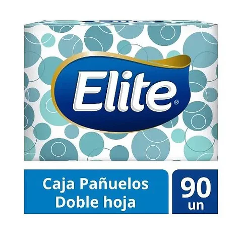 Pañuelos faciales Elite cajita 90 unidades
