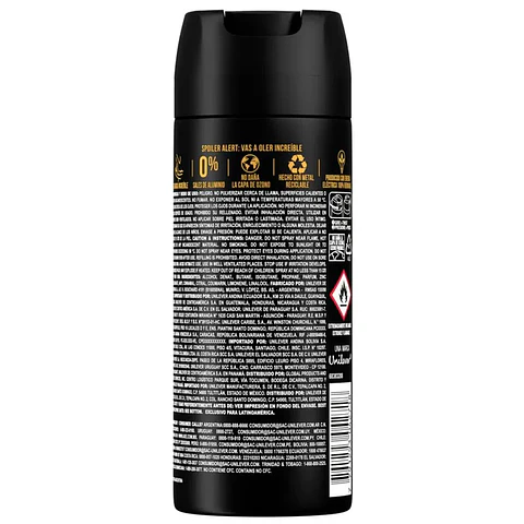 Desodorante spray Axe bodyspray Dark Temptation 150ml