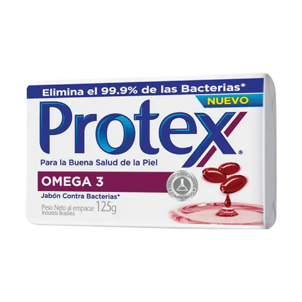 Jabón barra Protex Omega 3 125gr 1
