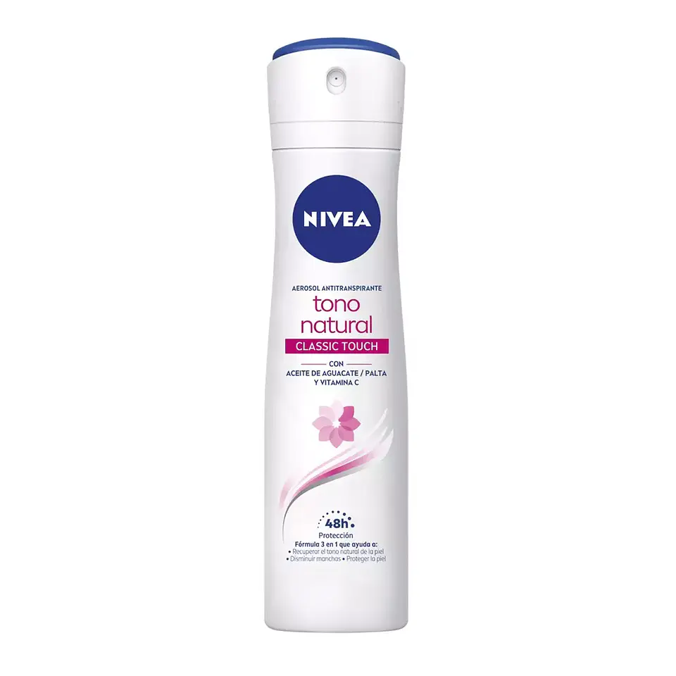 Desodorante Spray NIVEA Tono Natural 150ml 1