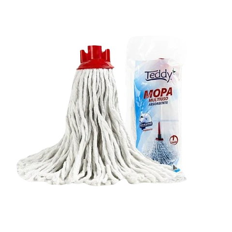 Repuesto De Mopa Redonda Algodón Teddy