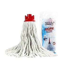 Repuesto De Mopa Redonda Algodón Teddy