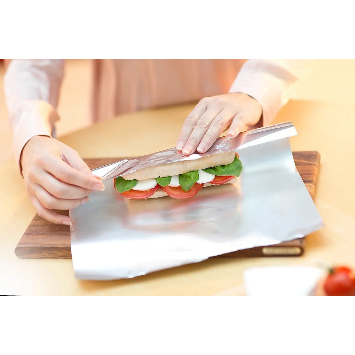 Papel Aluminio Foil Para Cocina Horno 20 Metros 3