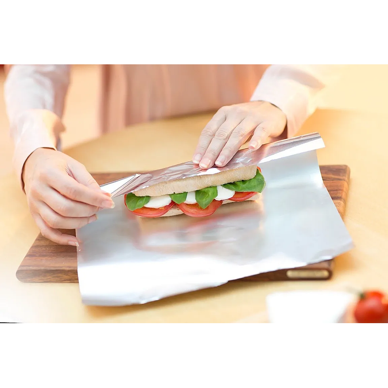 Papel Aluminio Foil Para Cocina Horno 20 Metros 3