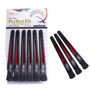 Pinzas Con Banda Silicona Sin Rastro 6 PCS Hairstar