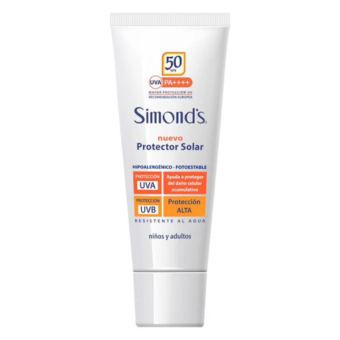 Protector solar Simonds FPS50 pomo 50ml 1