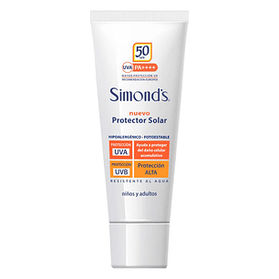 Protector solar Simonds FPS50 pomo 50ml