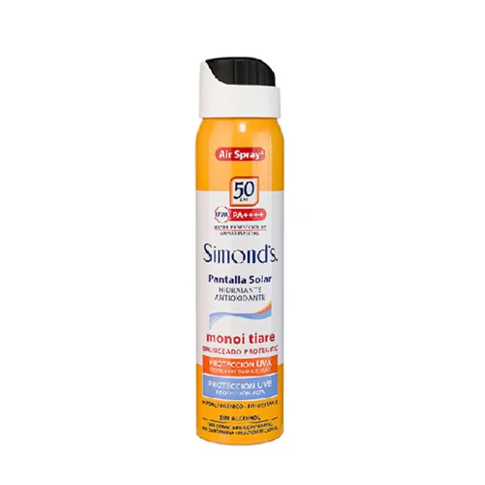Protector solar air spray Simonds Coco Monoi FPS50 75ml 1