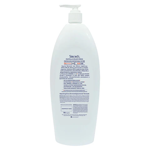 Pantalla solar Simonds FPS50 750ml