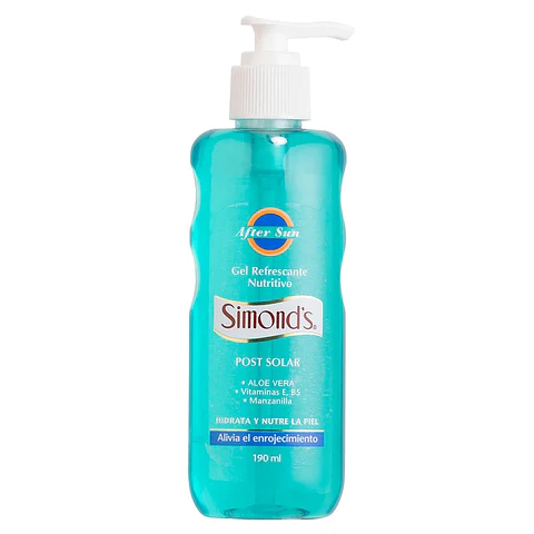 Gel Post solar Simonds Aloe Vera 190ml